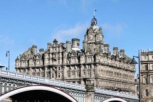 A view of Edinburgh in Scotland photo