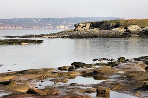 A view of Hilbre Island on the Wirral photo