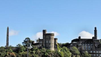 A view of Edinburgh in Scotland photo