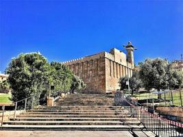 A view of the Tombs of the Patriarchs in Hebron photo