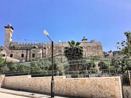 A view of the Tombs of the Patriarchs in Hebron photo