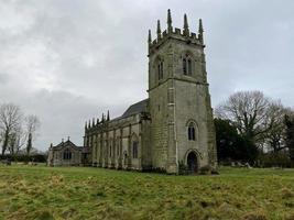 Shrewsbury in Shropshire in the UK in March 2021. A view of Battlefield Church near Shrewsbury photo