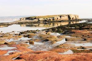 A view of Hilbre Island on the Wirral photo