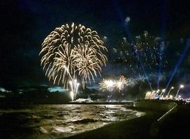 A view of a Firework display photo