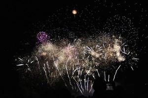 A view of a Firework display photo