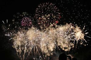 A view of a Firework display photo