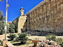 A view of the Tombs of the Patriarchs in Hebron photo