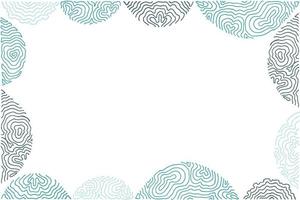 Ocean color semicircle abstract background, vector illustration.