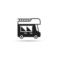 recreational vehicle icon vector