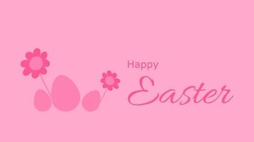 Happy Easter Day illustration. You can use this asset for background your content like as Worship, Poster, Template, Banner, Card, Social Media, Banner, Live Streaming, Presentation, Webinar anymore. vector