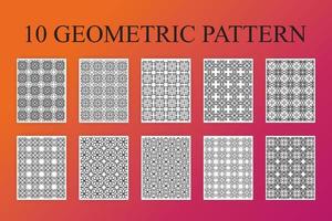 Geometric Coloring pattern background vector