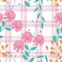 Seamless Pattern With Floral Motifs able to print for cloths, tablecloths, blanket, shirts, dresses, posters, papers. vector