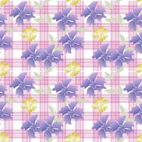 Seamless Pattern With Floral Motifs able to print for cloths, tablecloths, blanket, shirts, dresses, posters, papers. vector