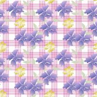 Seamless Pattern With Floral Motifs able to print for cloths, tablecloths, blanket, shirts, dresses, posters, papers. vector