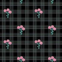 Seamless Pattern With Floral Motifs able to print for cloths, tablecloths, blanket, shirts, dresses, posters, papers. vector