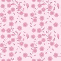 Seamless Pattern With Floral Motifs able to print for cloths, tablecloths, blanket, shirts, dresses, posters, papers. vector