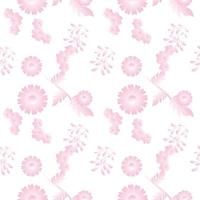 Seamless Pattern With Floral Motifs able to print for cloths, tablecloths, blanket, shirts, dresses, posters, papers. vector