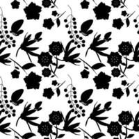 Seamless Pattern With Floral Motifs able to print for cloths, tablecloths, blanket, shirts, dresses, posters, papers. vector