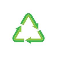 gráfico de ilustración del logotipo de la empresa de reciclaje vector