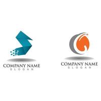 Logistic Logo for express business and delivery company template vector