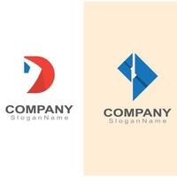 logotipo de logística exprés para el diseño de empresas y empresas de entrega vector