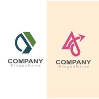 logotipo de logística exprés para el diseño de empresas y empresas de entrega vector