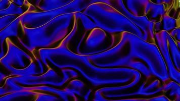 patrón de líquido multicolor flujo de abstracción de fluido colorido de moda video