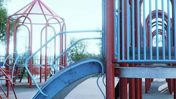 empty Playground in the park video