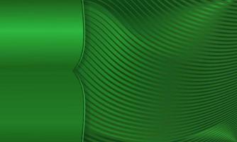 abstract background, green wave, design vector