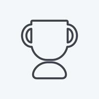Icon Awards. suitable for Education symbol. line style. simple design editable. design template vector. simple symbol illustration vector