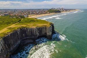 Aerial view of Torres, Rio Grande do Sul, Brazil. Coast city in south of Brazil. photo