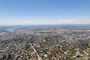 vista aerea de porto alegre, rs, brasil. foto aérea de la ciudad más grande del sur de brasil.