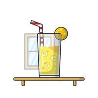 Ilustraciones de lemon drink cartoon