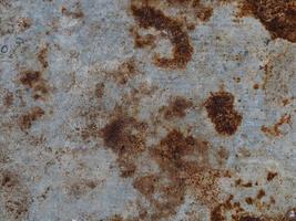 Flash rust en chapa de zinc, chapas galvanizadas superficie rugosa pared textura material fondo foto