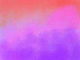 pared de fondo abstracta creada desde cero a través del proceso de diseño de varios pasos pintura degradada color rosa violeta rojo sobre papel blanco, efecto texturizado, pintura al óleo, diseño de plantilla colorido foto