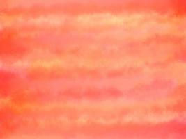 color de agua estampado extendido color rojo y amarillo sobre fondo blanco por computadora del programa, arte abstracto textura áspera ilustraciones. artes contemporáneas, lienzo de papel artístico monótono, espacio para marco