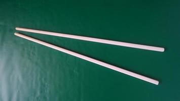 photo of a white chopstick