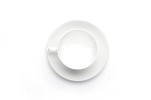 Cup on a white background. Full frame