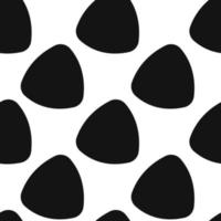 Vector flat hand drawn seamless pattern