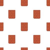 Vector flat hand drawn seamless pattern
