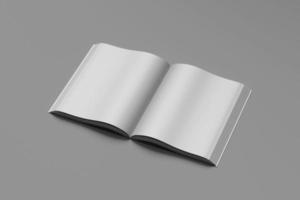 A4 book blank mockups