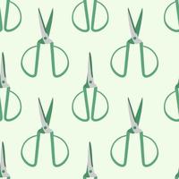 Vector flat hand drawn seamless pattern