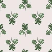 Vector flat hand drawn seamless pattern