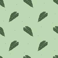 Vector flat hand drawn seamless pattern