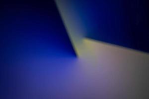 Defocus blurred image of blue and white abstract background. photo