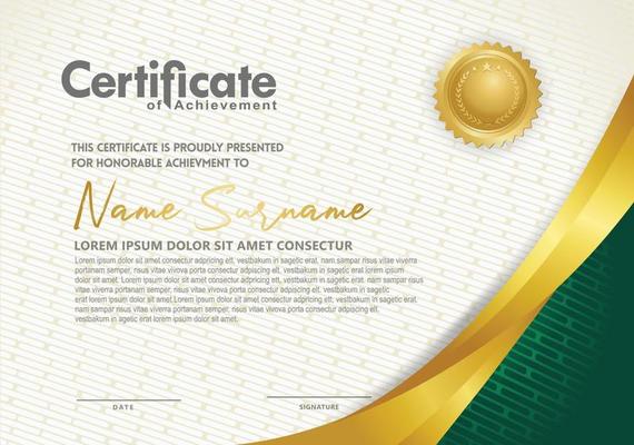 Certificate Background Green Vector Art, Icons, and Graphics for Free
