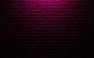 Black brick wall for background 3d render photo