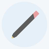 Icon Lip pencils. suitable for beauty care symbol. color mate style. simple design editable. design template vector. simple symbol illustration vector