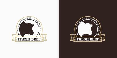 farm and ranch logo inspiration vector