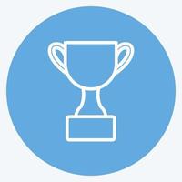 Icon Awards. suitable for digital web symbol. blue eyes style. simple design editable. design template vector. simple symbol illustration vector